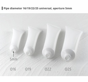 Personalizzabile 3ml 5ml 10ml 15ml 20ml 30ml 40ml 50ml ugello di plastica bianca per ciglia crema per gli occhi tubi <span class=keywords><strong>rossetto</strong></span> cosmetico - Product Image 6