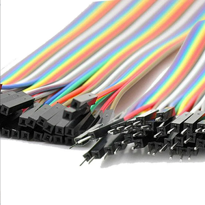 2.54 毫米杜邦 40 针彩虹带状跳线电缆母对母，适用于面包板 Arduino Raspberry Pi - Product Image 5