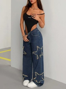 Pantalons Vintage en Gros : Jeans Femme Tendance, Streetwear Homme Vierge, Pantalons Double Genoux Délavés Détruits - Product Image 2