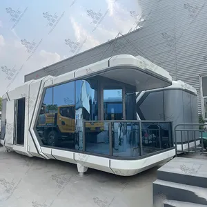 pre fabricated houses villa/ container house40ft container home/ display racks prefab houses