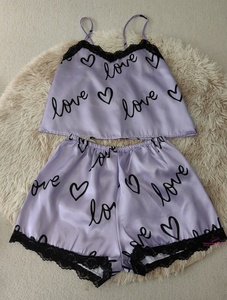 Pijama Feminino de Duas Peças Estampado Conjunto de Dormir - Product Image 5