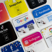 Carte NFC personnalisée pour les avis Google en français