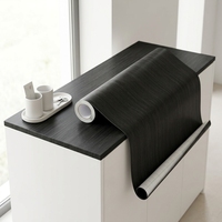 Vinilo Autoadhesivo Impermeable con Diseño de Madera, Fácil de Aplicar, para Renovar Encimeras de Cocina y Puertas de Armarios