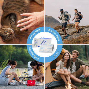 Toallitas Desinfectantes con <span class=keywords><strong>Alcohol</strong></span> Isopropílico al 70%, Estériles, para Uso Doméstico, 3*6cm, 100 Unidades - Product Image 6