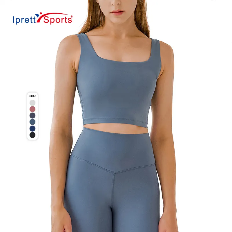 Hochwertige Frauen Fitness studio gepolstert Sexy Tops High Impact Workout Fitness Yoga Weste Sport BH