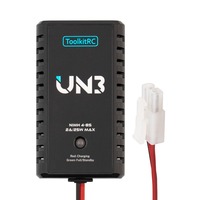 Cargador de Baterías ToolkitRC UN3 4-8S USB-C NiMh U3 2-3S LiPo 2A 25W con Puerto de Balanceo y Carga Directa para Piezas de Aviones RC y Drones FPV