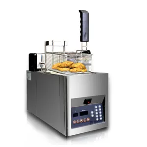 Friteuse commerciale automatique kfc, 50 l, équipement de cuisine, pour la friture au poulet ou nourriture rapide McDonald