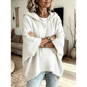 Women's <b>Cropped</b> Batwing Sleeve Solid Cardigan Rose <b>Red</b> S - Product Image 6