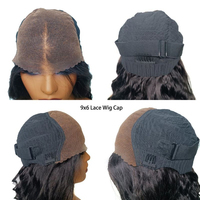 9X6 Sofort Lieferbare Klebefreie Lace Wig Eilbestellung Vorgefertigte Echthaar-Perücke mit Body Wave
