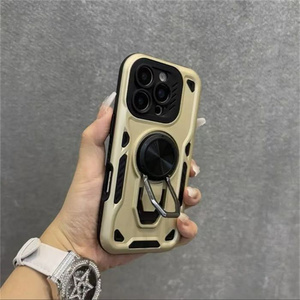 Nueva Funda para Teléfono PC <span class=keywords><strong>a</strong></span> la Moda, Resistente <span class=keywords><strong>a</strong></span> Impactos, con Anillo Metálico y Soporte de Orificios Finos para <span class=keywords><strong>Samsung</strong></span> A27, <span class=keywords><strong>53</strong></span>, 57, 36, 37, S26, 25, 24 Series - Product Image 5