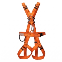 Harnais d'escalade demi-corps en polyester, taille réglable 70-122cm, jambe 52-74cm, équipement d'alpinisme et d'escalade d'arbre en extérieur