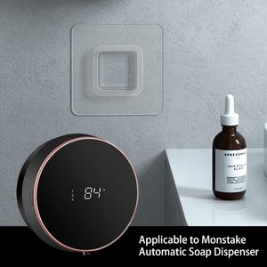 Dispensador de Jabón Automático Inteligente Recargable Negro para Baño y Cocina, Montaje en Pared, Sin Contacto, Manos Libres - Product Image 6