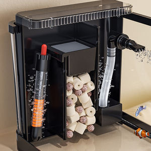 Usine En Gros Ultra Blanc Clair <span class=keywords><strong>Aquarium</strong></span> De Bureau Moyen Betta Fish Tank <span class=keywords><strong>Aquarium</strong></span> Avec Pompe D'<span class=keywords><strong>aquarium</strong></span> et Lumière - Product Image 6