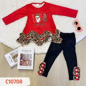 ชุดเสื้อผ้าเด็ก ชุดกระโปรง กางเกง สำหรับวันวาเลนไทน์ ลดราคาพิเศษ ขายส่ง เสื้อผ้าเด็กผู้หญิง ชุดเด็ก บูติก เบบี้ โรเมเปอร์ - Product Image 3