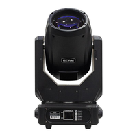 Cabeza móvil LED de haz de 250W para escenario, equipo RGBW, robot DJ para carretera/fiesta/bar, control DMX512, base de bombilla E27, IP33, Ra90, regulable