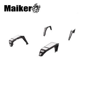 Embellecedor de guardabarros MAIKER <span class=keywords><strong>COBRA</strong></span> para Jeep Wrangler JK <span class=keywords><strong>2007</strong></span> + Embellecedores acampanados de acero - Product Image 4