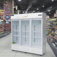 Équipement de réfrigération pour supermarché commercial boissons réfrigérateur affichage congélateur armoire réfrigérateur supermarché réfrigérateur