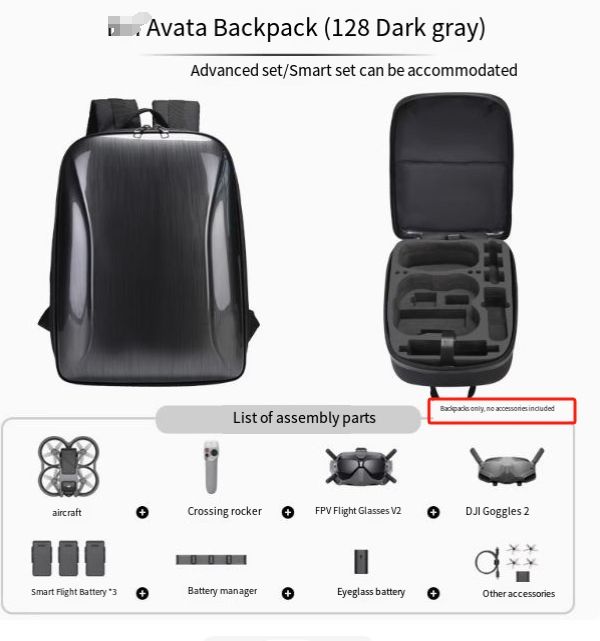 Backpack for the secondary factory