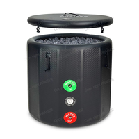 Barrel Hot Therapy 1hp Water And Shenzhen Chiller Cold Plunge Machine Ice Bath Tub Avec Système De Refroidissement