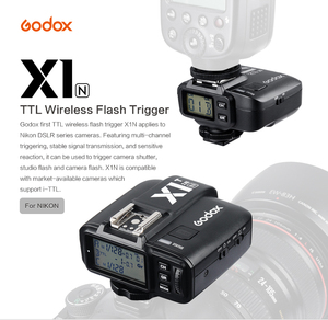 Equipo de Fotografía de Estudio, Flash Inalámbrico I-TTL de 2.4 GHz para Cámara, Set X1N para D800, <span class=keywords><strong>D810</strong></span>, <span class=keywords><strong>D750</strong></span>, D5500, D90 - Product Image 2