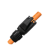 Kunden spezifisches Industrie gewinde rj45 Stecker Schraube Drehbare Hülse CAT5E CAT6 CAT6A CAT7 CAT8 PC Kunststoff rj45 Kofferraum