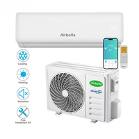 Climatiseur mural compact 12000 Btu à onduleur DC, mini-split, refroidissement seul, R410A, économe en énergie, pour hôtels et usage domestique