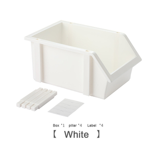 Stackable Plastic <strong>Desktop</strong> <strong>Organizer</strong> <strong>for</strong> Tool Book Toy Stationery Rack Combination Storage Basket - Product Image 5