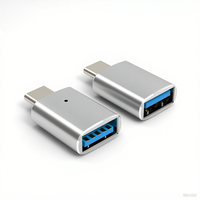 Nouvel adaptateur OTG USB Type C femelle vers USB 3.0 A mâle pour chargeur de téléphone, batterie externe et chargeur de voiture