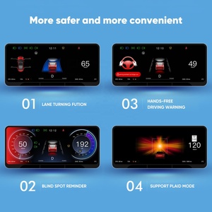 Écran tactile de tableau de bord F9 <span class=keywords><strong>Pro</strong></span> de 9 pouces avec Carplay et Android Auto pour Model 3/Y/Model 3 Highland/Juniper - Product Image 3