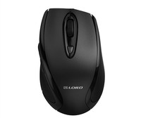 Mouse Gaming nirkabel 2.4G, Mouse optik nirkabel berkabel Usb untuk komputer Laptop PC