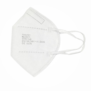 Masques jetables <span class=keywords><strong>P2</strong></span>, respirateurs, protections faciales, avec attaches auriculaires, anti-poussière, pour usage industriel - Product Image 1