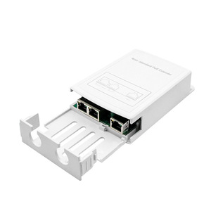 Repetidor/Extensor PoE Gigabit 1 Entrada 2 Salidas, IP65 Impermeable, 24V, Exterior, 0.8Gbps, 10/100/1000Mbps, para Cámaras de Vigilancia en Edificios - Product Image 1