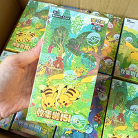 Карточная игра Pocket Monsters: Упрощенная китайская версия, Том 4, Пикачу 151, Дополнительный набор для сбора карт, Боевой набор, Сменные игровые карты, Коробка для усиления колоды