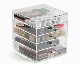 Hộp Xếp Đồ Dạng Ngăn Kéo Nhiều Tầng, Giá Để Mỹ Phẩm Trang Điểm Cho Gia Đình, Chất Lượng Cao - Product Image 1