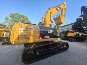 รถขุดตีนตะขาบ Caterpillar มือสองจากญี่ปุ่น น้ำหนัก 22270 กก. รุ่น Cat320 Cat320DL พร้อมเครื่องยนต์และปั๊มเกียร์ สภาพดีเยี่ยม ขาย - Product Image 1
