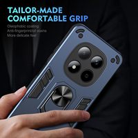 Coque de téléphone robuste pour Xiaomi Redmi Note 15 14 13 12 11 Pro Plus avec support anneau et béquille