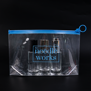 Tùy Chỉnh In Logo Nhựa <span class=keywords><strong>Pouch</strong></span> Zip Khóa <span class=keywords><strong>PVC</strong></span> Nhỏ Rõ Ràng Frosted Dây Kéo Túi Cho Đồ Trang Sức Mỹ Phẩm Bao Bì - Product Image 6