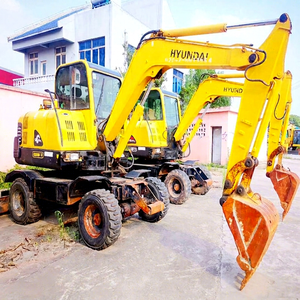 รถขุดขนาดเล็ก Hyundai R60W-7 รุ่น R60 พร้อมเครื่องยนต์ยันมาร์ ความจุบุ้งกี๋ 0.2 ลูกบาศก์เมตร ผลิตในเกาหลีใต้ - Product Image 1