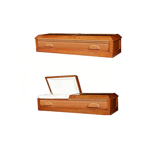 <span class=keywords><strong>Cercueil</strong></span> en MDF économique avec placage, design KD, intérieur satiné pour bébé et adulte, service funéraire rentable, crémation directe - Product Image 1
