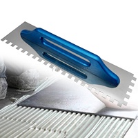 Truelle de finition murale en acier inoxydable pour ciment et plâtre, outil de lissage pour cloisons sèches et plâtrage