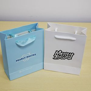 Sản Phẩm Mới Tùy Chỉnh Logo Màu Nghệ Thuật Giấy Quà Tặng Túi Mua Sắm Túi Giấy Kraft Túi Giấy - Product Image 2