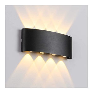 Factory Price Modern Exterior Mounted Gold Sconce Out Door Decoration Indoor <strong>Fixtures</strong> Outdoor Mount Led Wall <strong>Lamp</strong> <strong>Bracket</strong> Light - Product Image 6