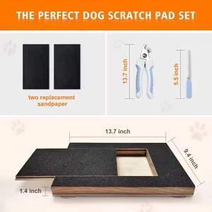 Tappetino Multifunzionale JQ per Cani, Tiragraffi e Lima per Unghie Combinati per la Cura delle Unghie di Cani e Gatti - Product Image 3