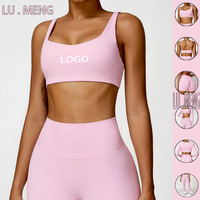 Haut de sport brossé ajusté pour femme – Tenue de fitness, athleisure, gym et yoga