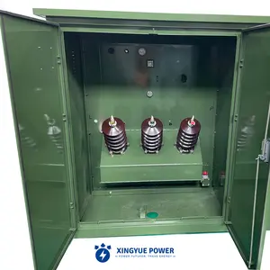 パッド搭載配電変圧器コンパクトステーション1600KVA 2500KVA 34.5KV 2MVA競争力のある価格