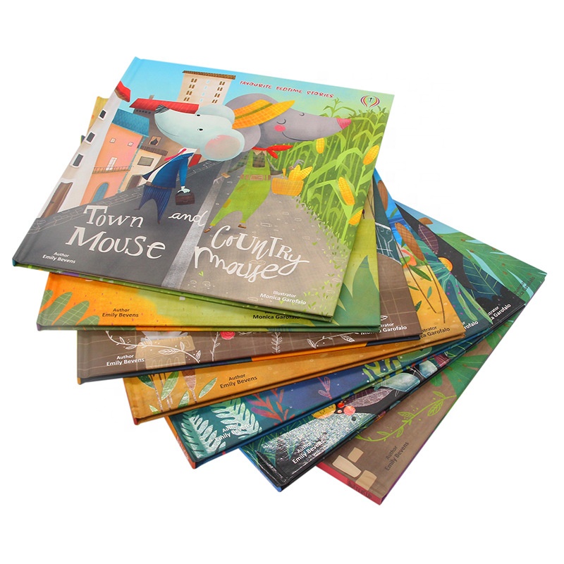 Custom Children Fairy Story Book Printing Offset Paper Brochure Film Lamination Paper & Paperboard Dingxing Machinery Brochure