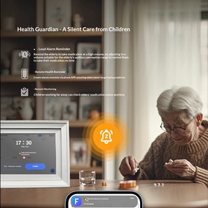 Calendario Electrónico con Pantalla Táctil de 21.5 Pulgadas, Tabla de Tareas Interactiva, Gestión de Horarios, Reloj Digital WiFi, Diseño Minimalista para - Product Image 5