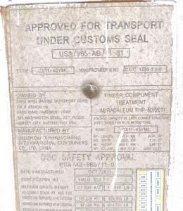 Conteneur d'occasion 45hq, conteneur d'exportation 45hq, 20ft, 40ft, 40hq, tarifs de fret maritime - Product Image 5