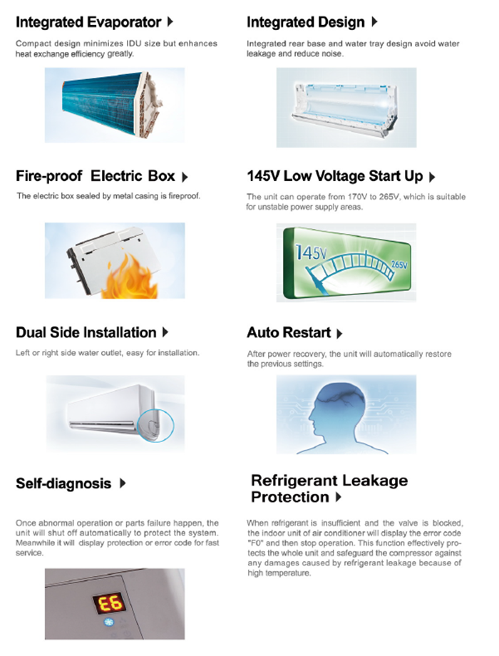 4D air flow floor stand air conditioner R410A 60k big size