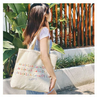 Sac fourre-tout en toile de couleur unie de taille personnalisable sac fourre-tout en toile personnalisé/sac à bandoulière en toile/sac en toile personnalisé uni